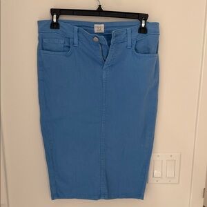 7/2‎ women’s blue midi pencil skirt